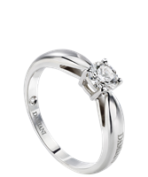 Anneau Damiani Femme Cupido in Or blanc Diamante 0.31 Ct 81071263 - 81071263